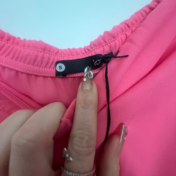 NWT KRISA Elegant Pink Strapless Dress - Picture 2 of 4